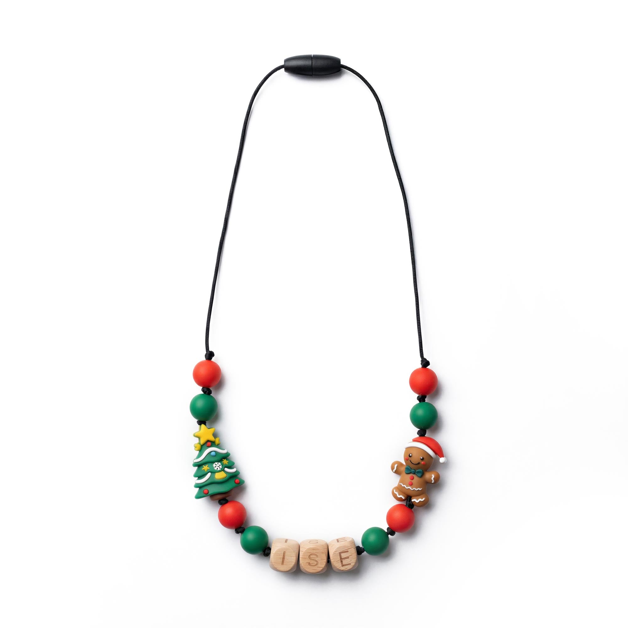 Gepersonaliseerde kerstketting - Gingerbread man