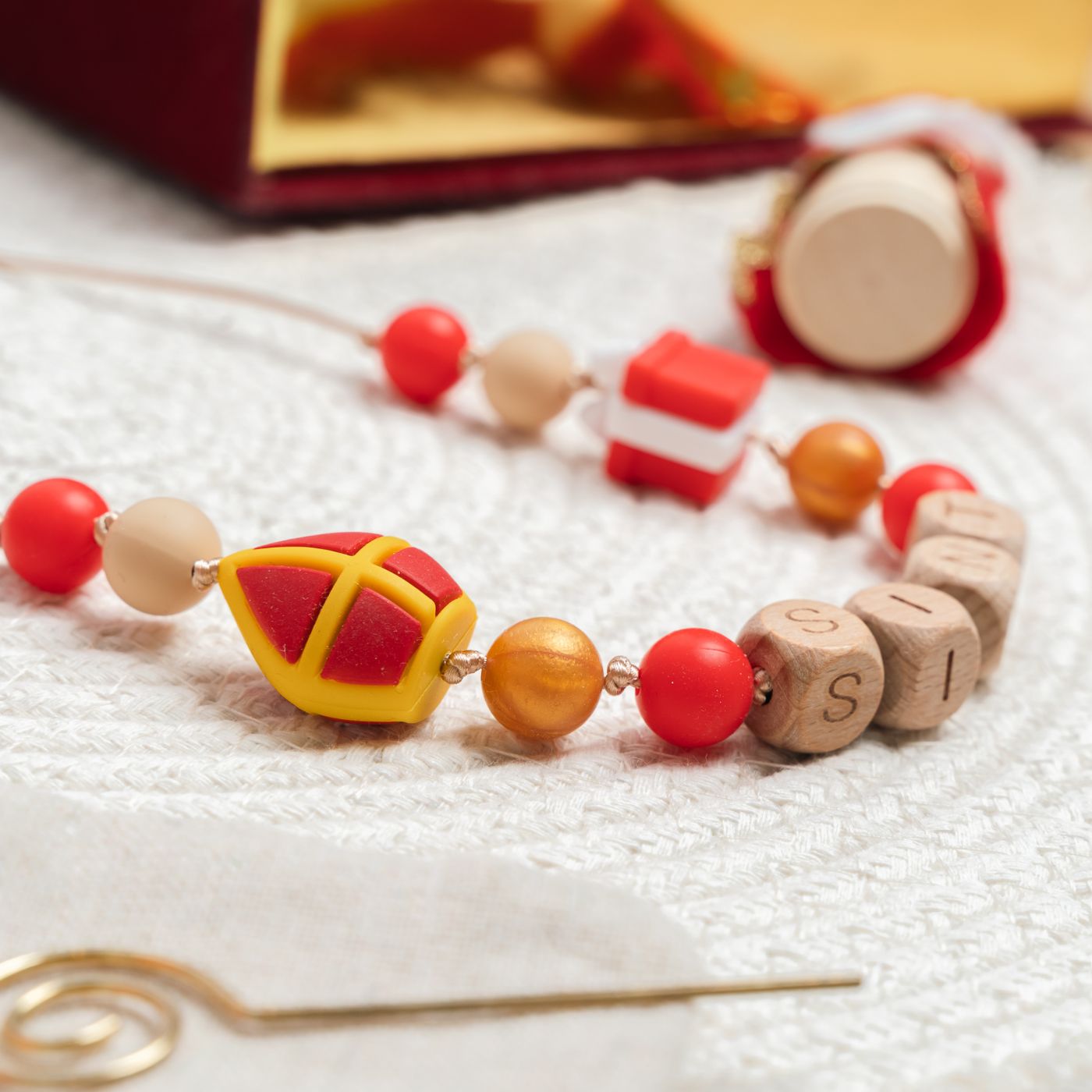 Sinterklaas ketting gepersonaliseerd - Cadeau
