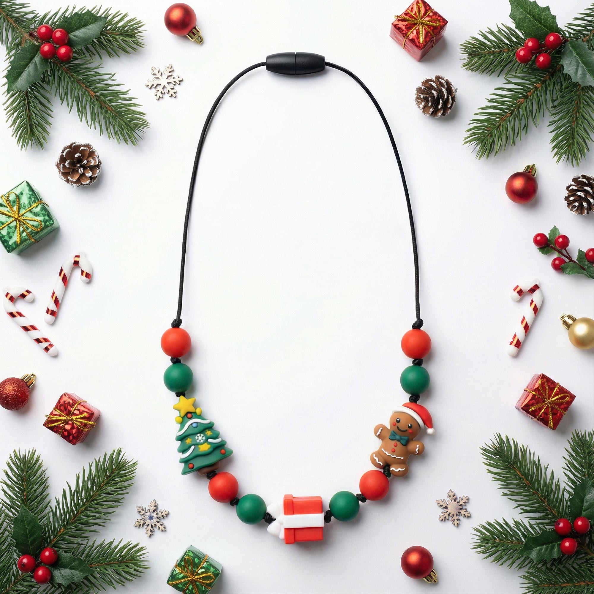 Christmas necklace present